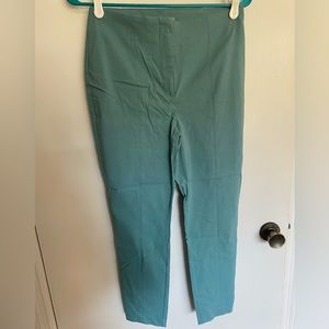 Robin Blue Work Pants ASOS 6 Petite High Waisted Skinny fit